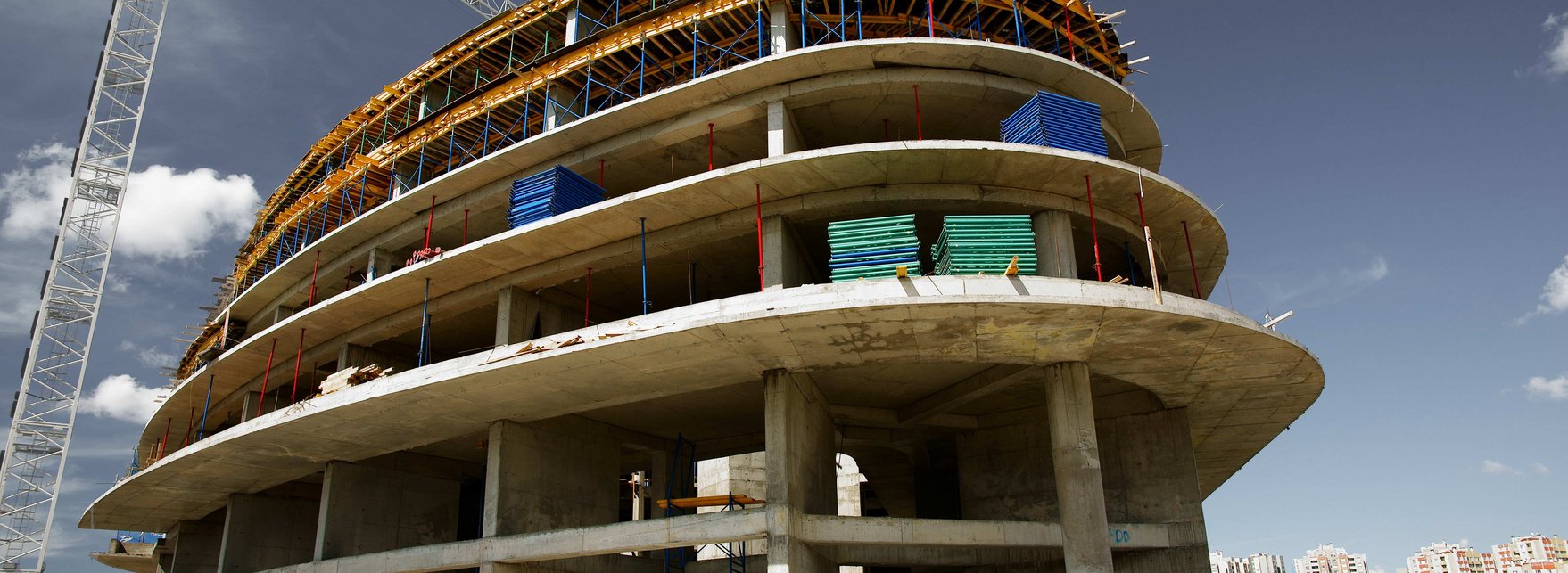 Guntermann und Partner | Öffentliches Baurecht Ansicht der Baustelle eines Gebäudes